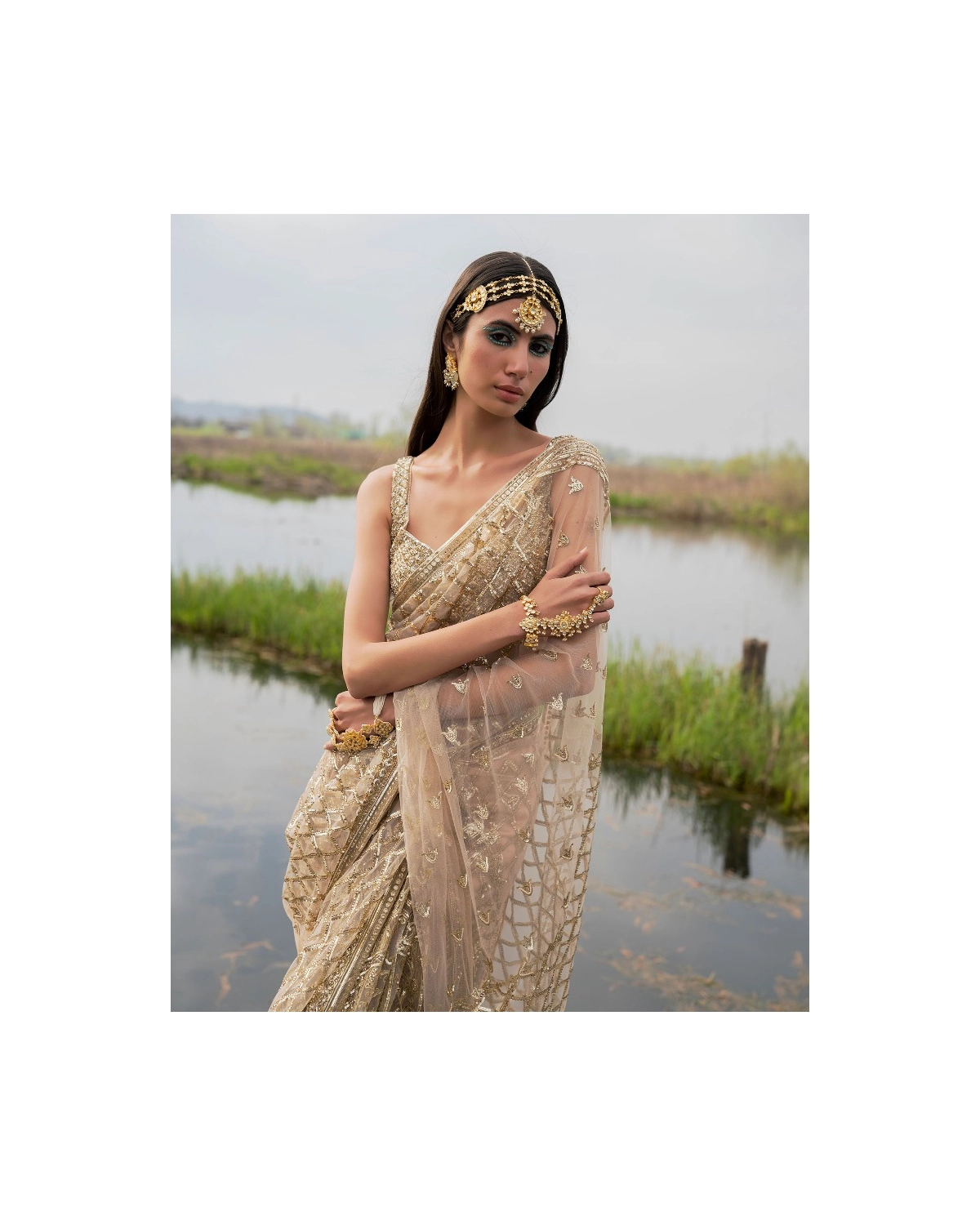 April Saree Set