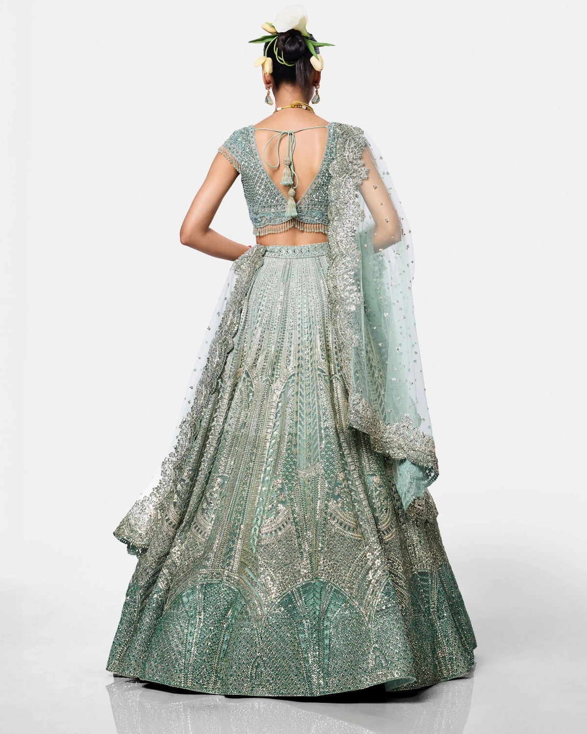 Aqua Mist Lehenga
