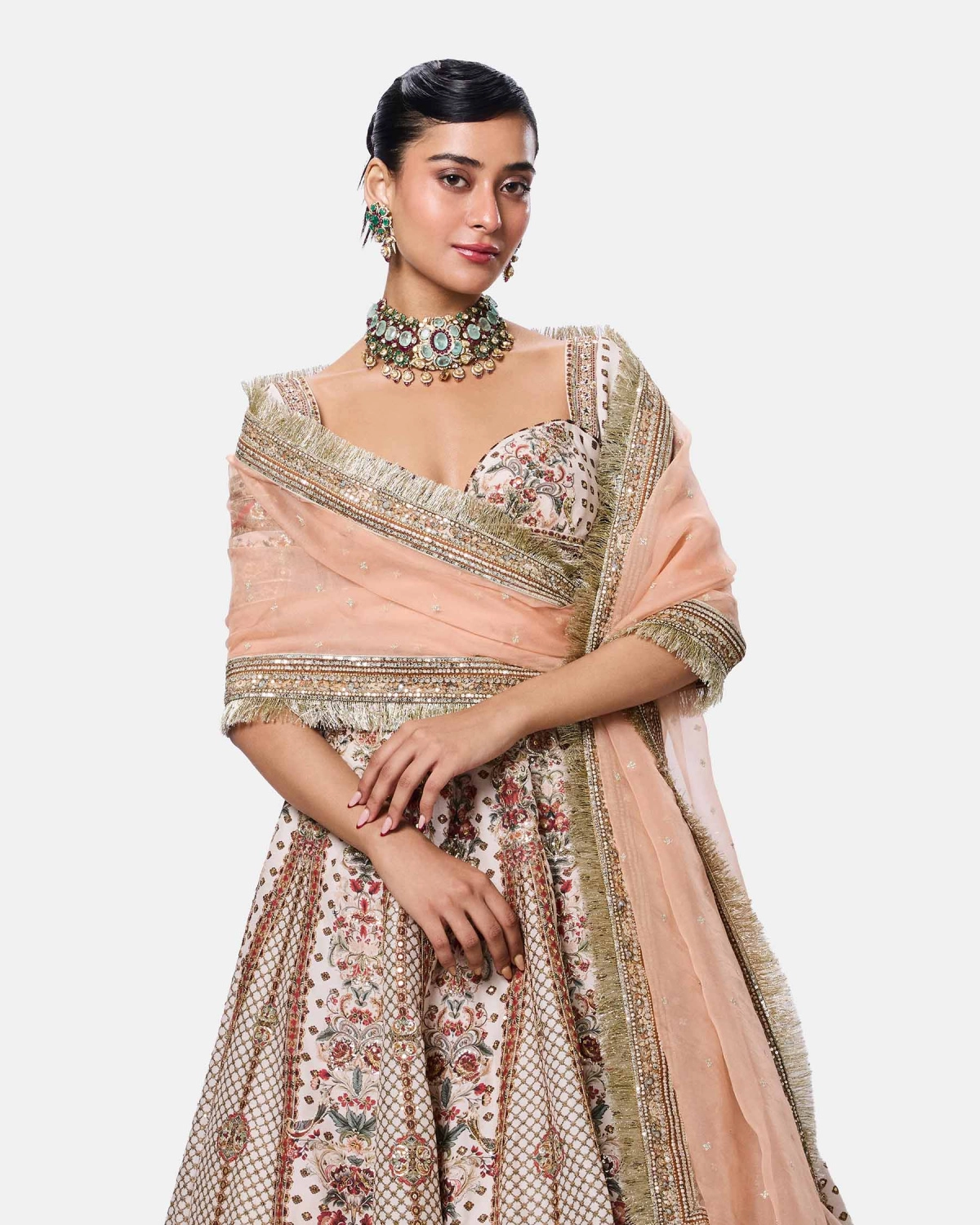 Blush Heirloom Lehenga