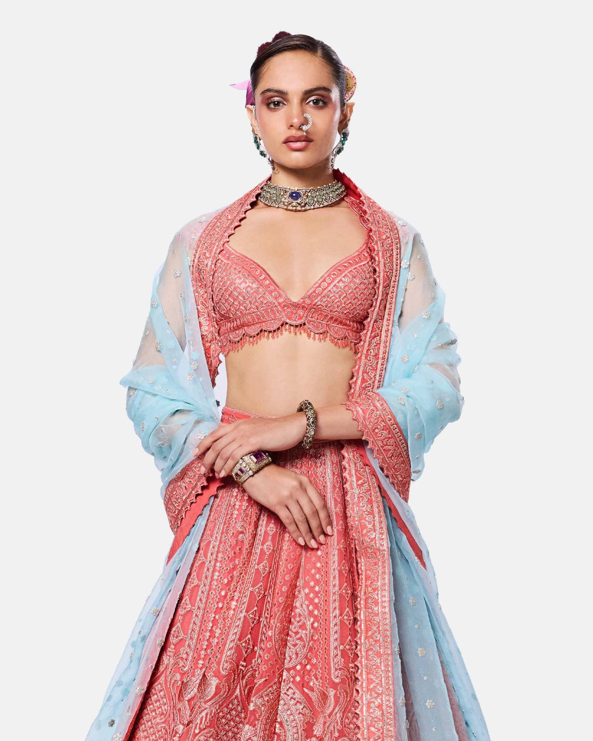 Blush Mist Lehenga