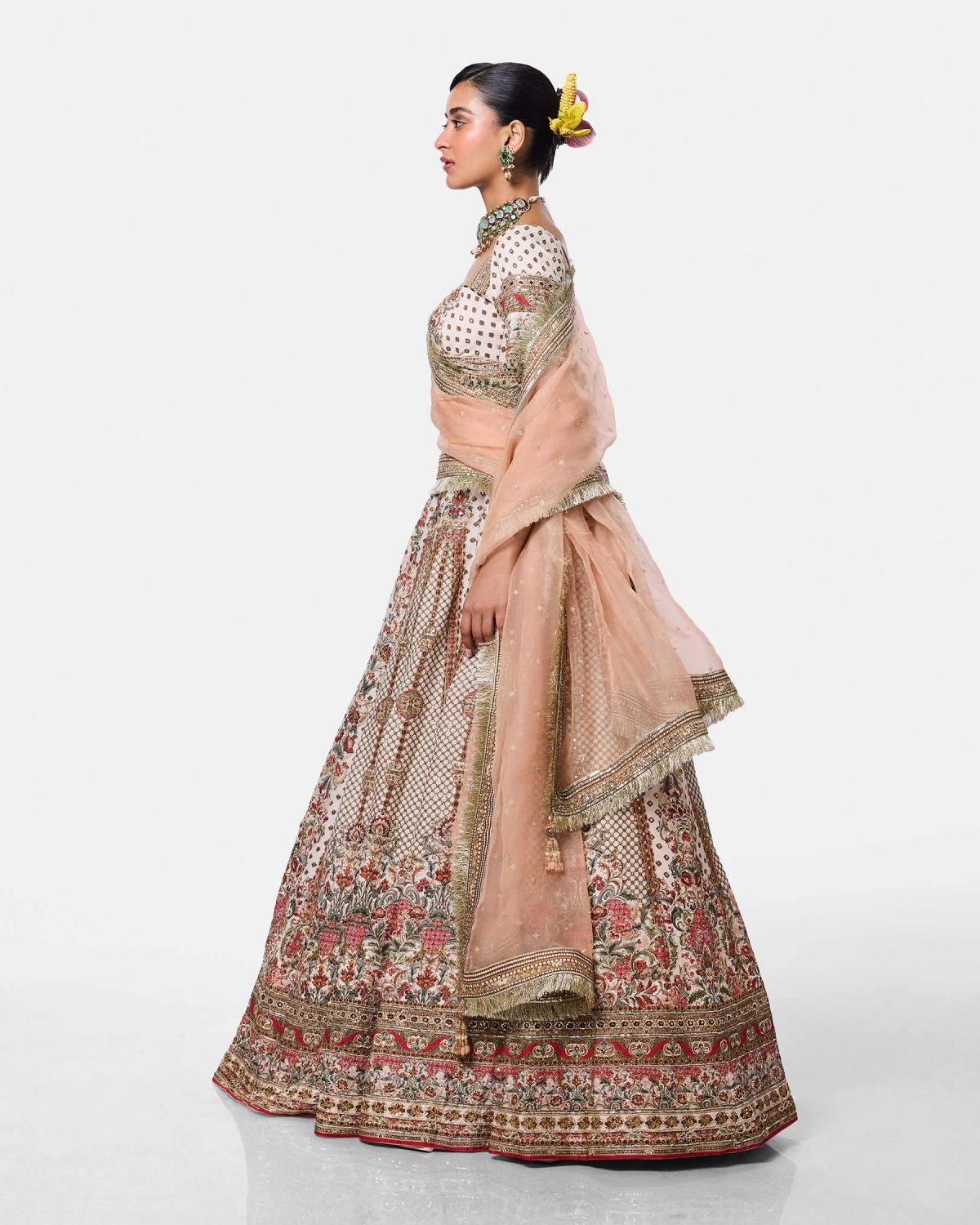 Blush Heirloom Lehenga