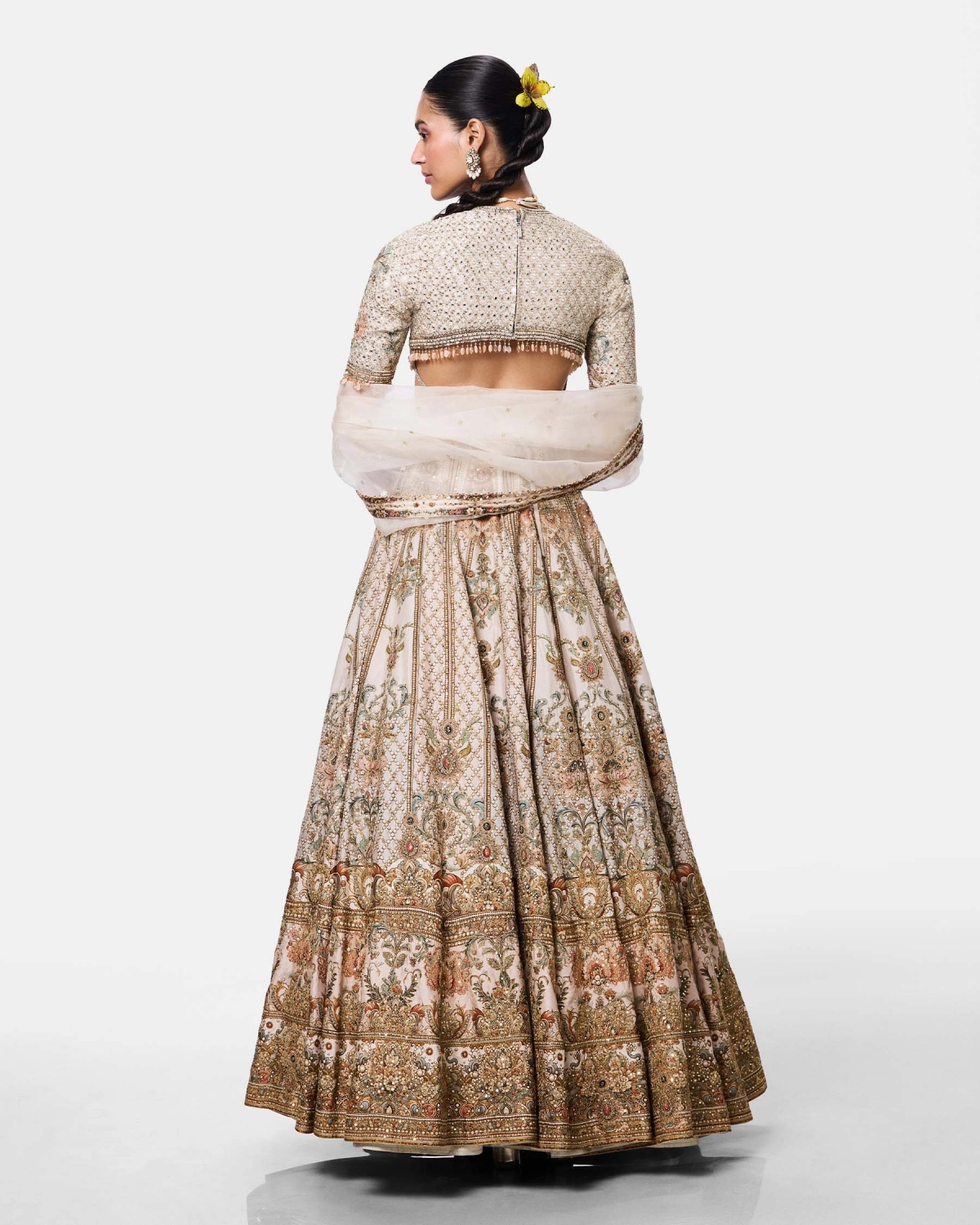 Celestial Ivory Lehenga