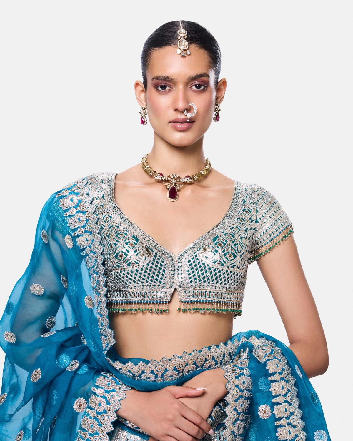 Celestial Mist Lehenga