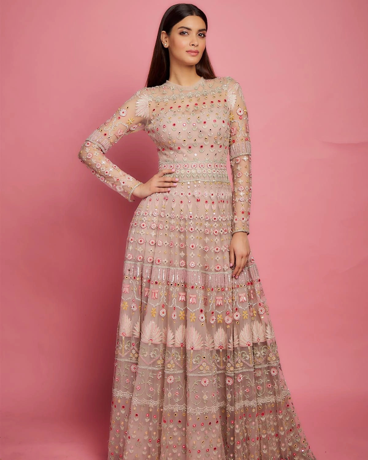 Diana Penty Peach Gown