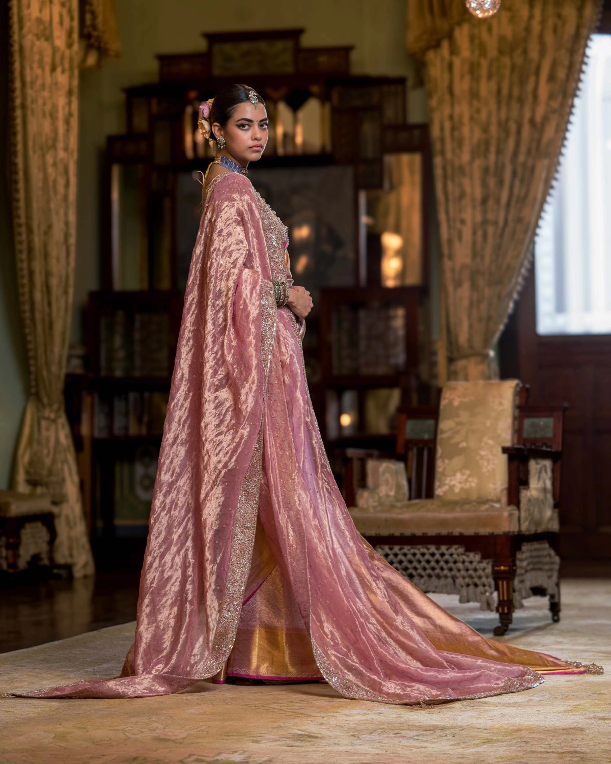Kali Traditional Handwoven Kanjivaram Saree