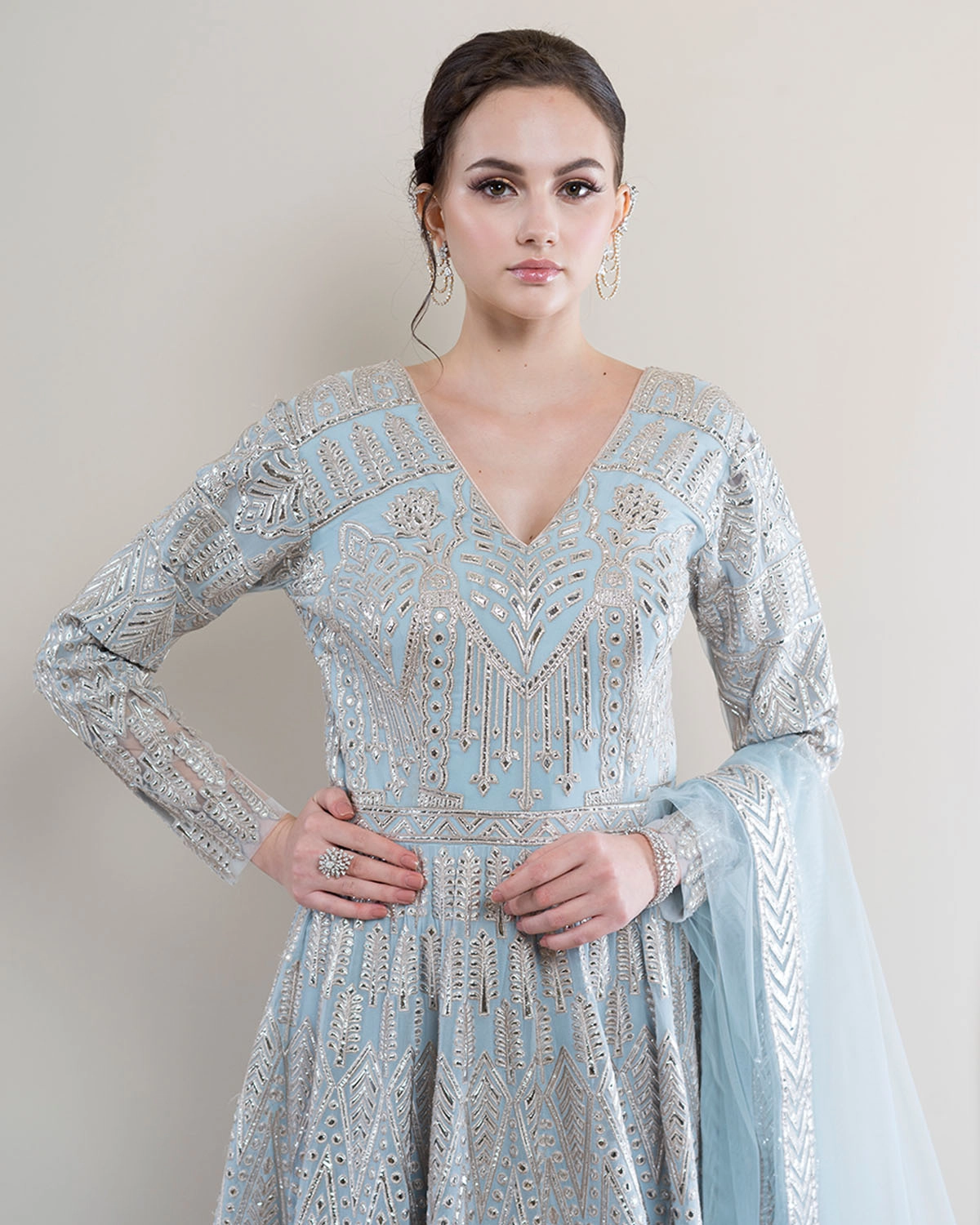 Eliza Anarkali Set