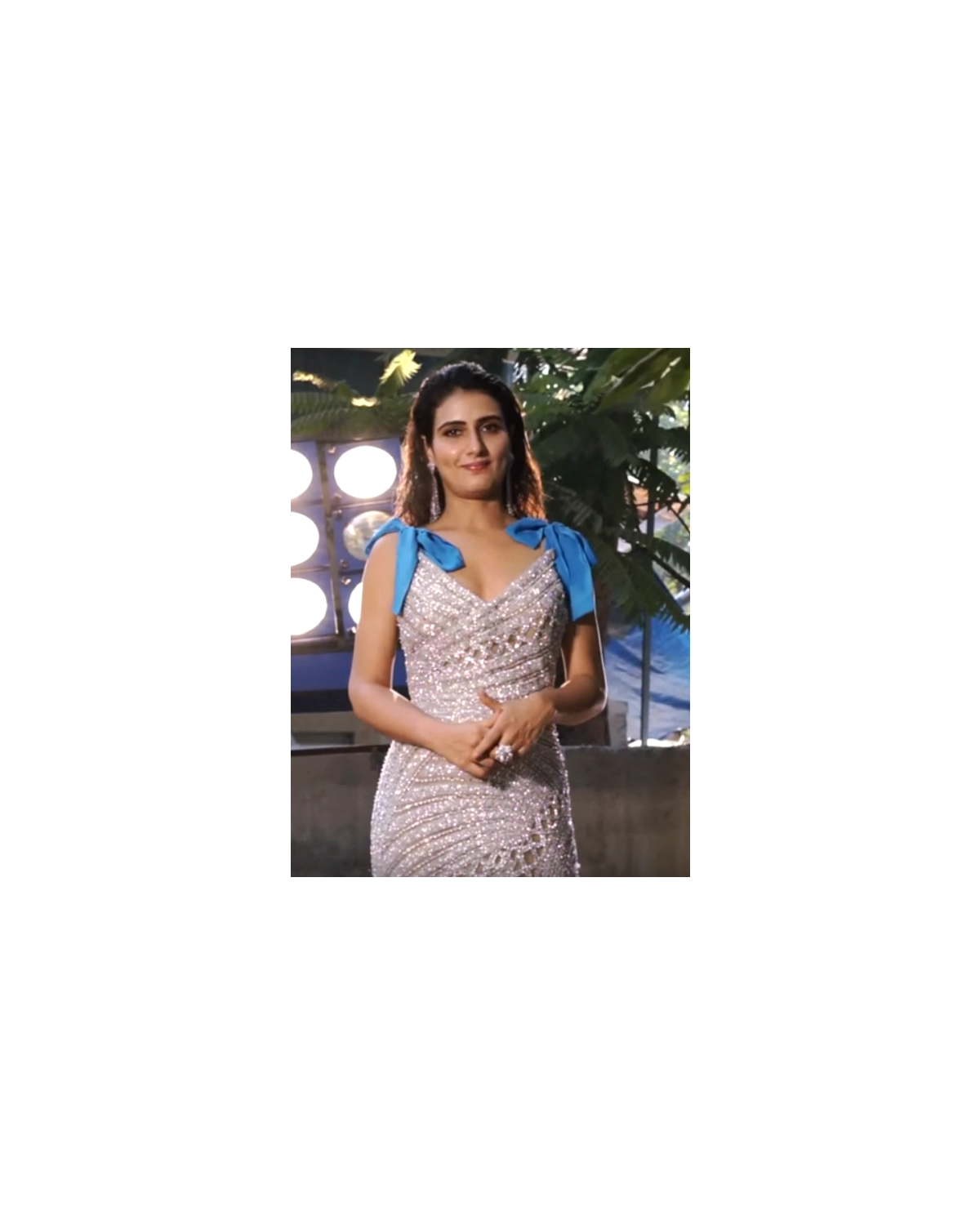 Fatima Sana Shaikh Silver Gown 