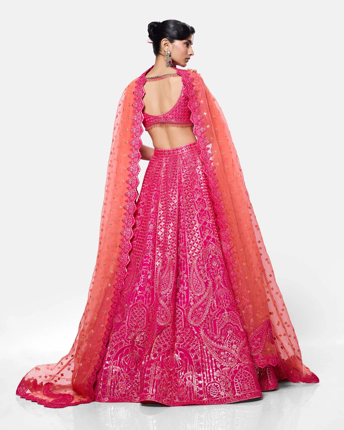 Fuchsia Royale Lehenga