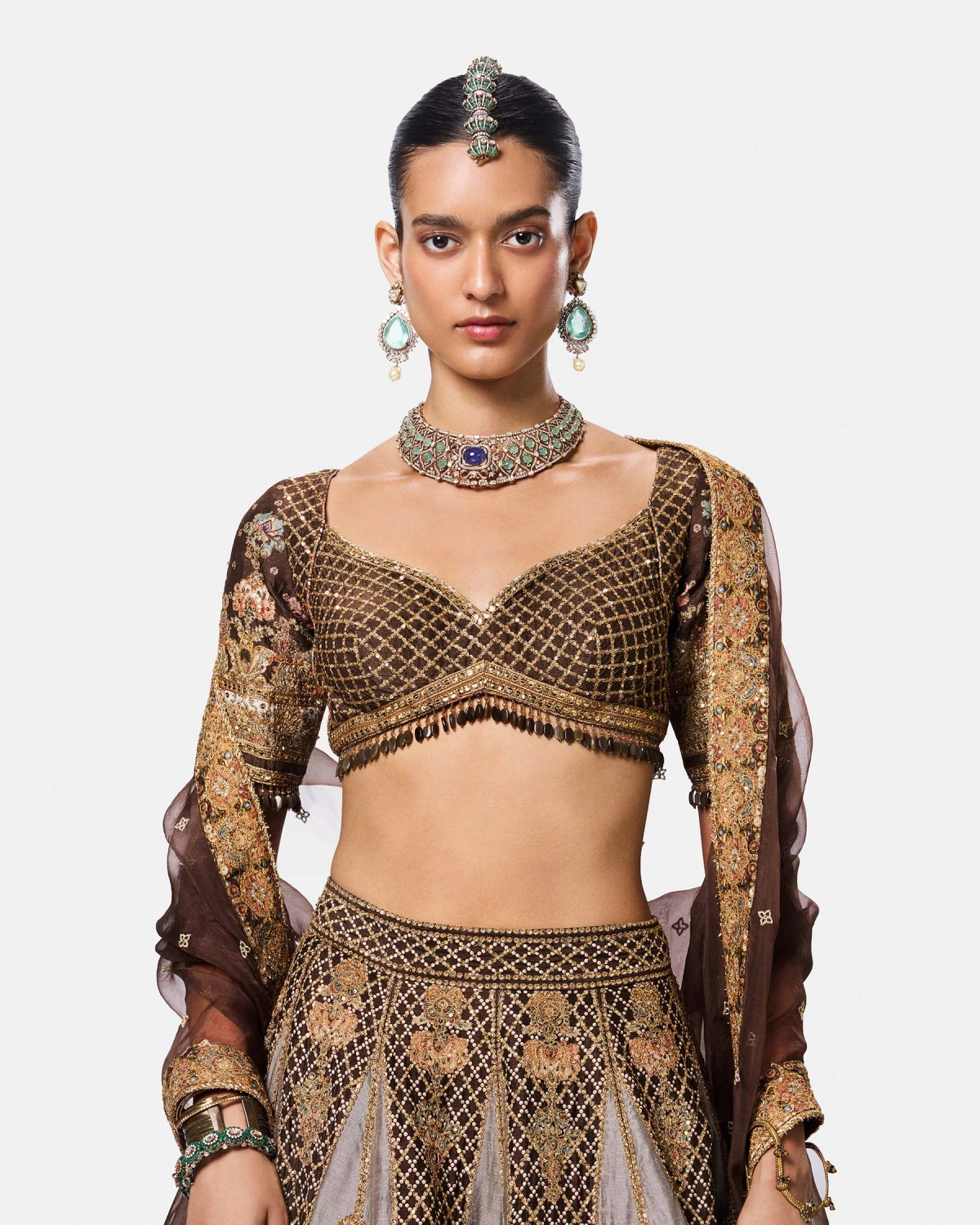 Gilded Ivy Lehenga