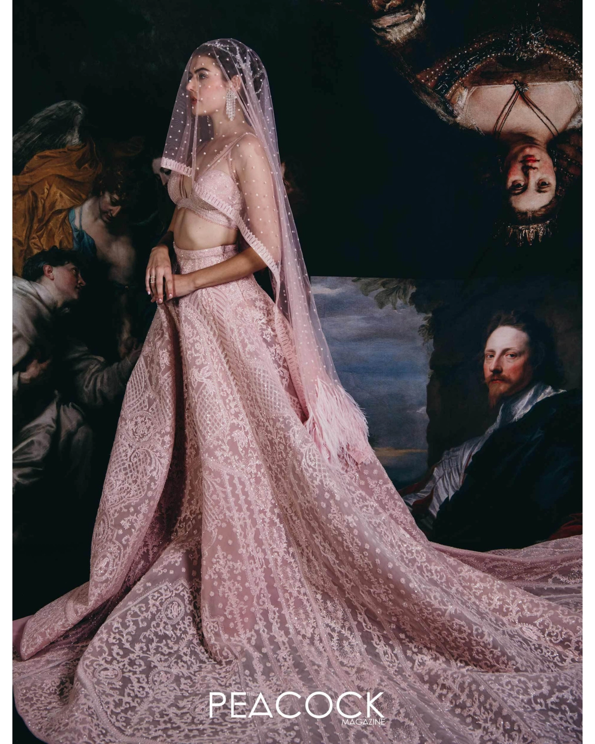 Icw Couture Pink Bridal Lehenga Set