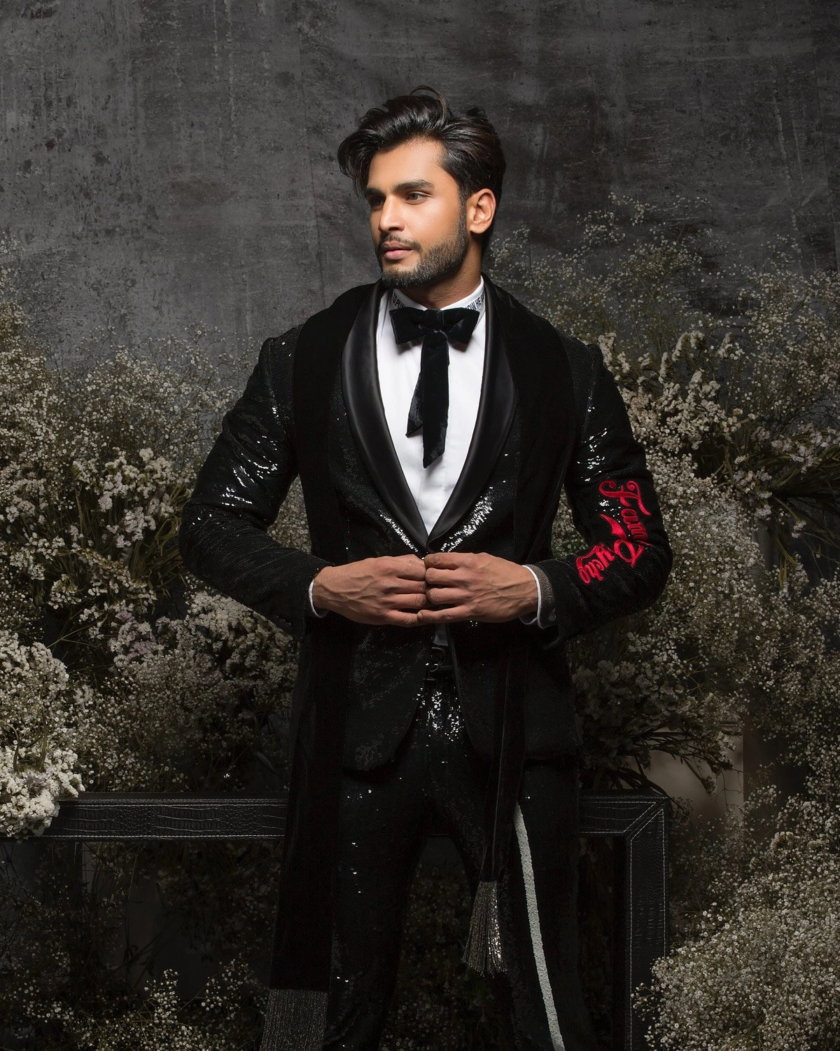 Rohit Blazer With White Shirt