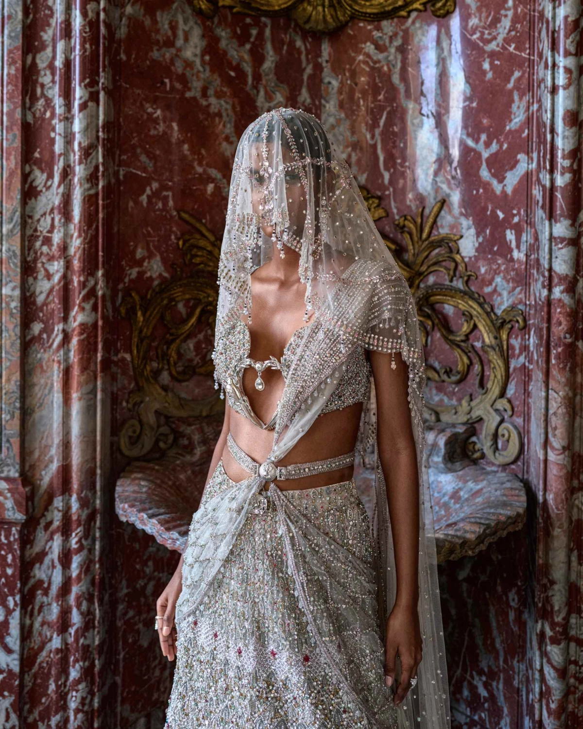 Pearl Poise Lehenga