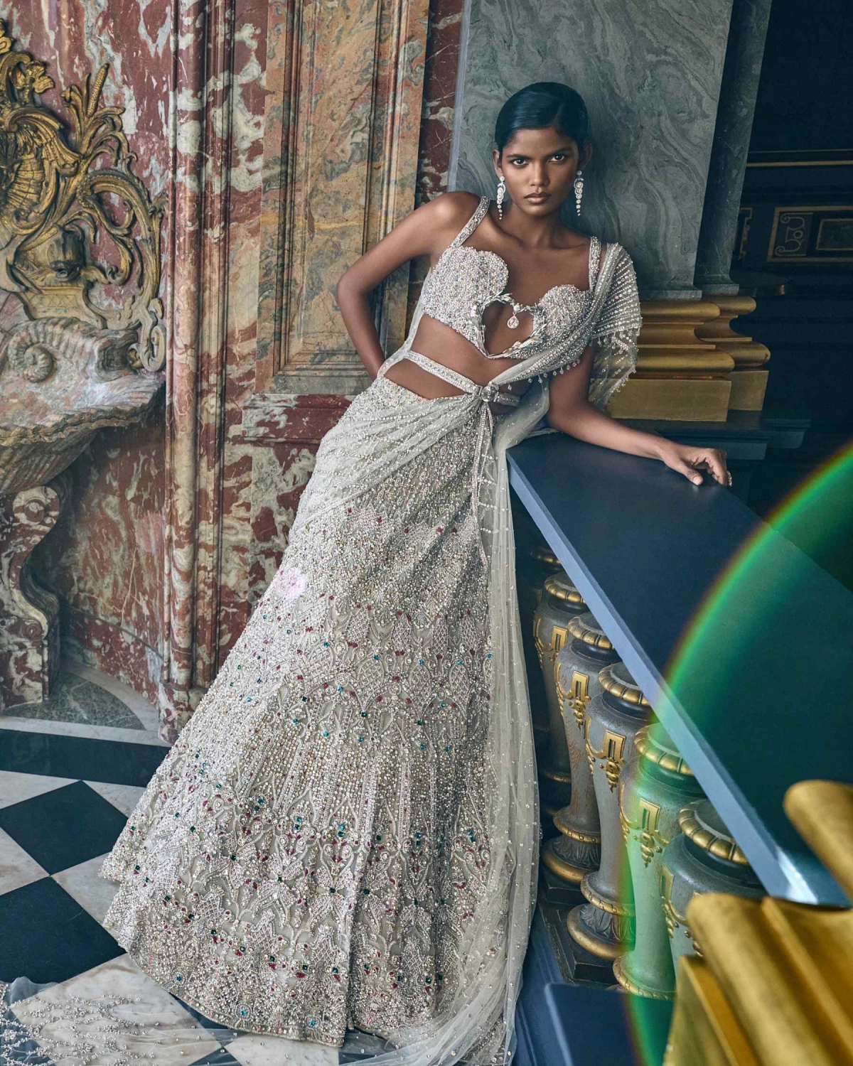 Pearl Poise Lehenga