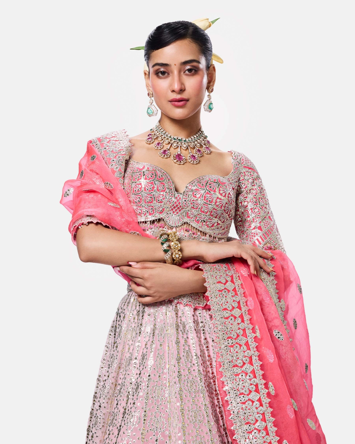 Rose Quartz Lehenga
