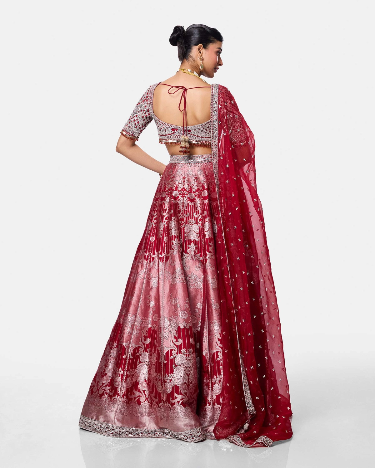 Ruby Rosé Lehenga