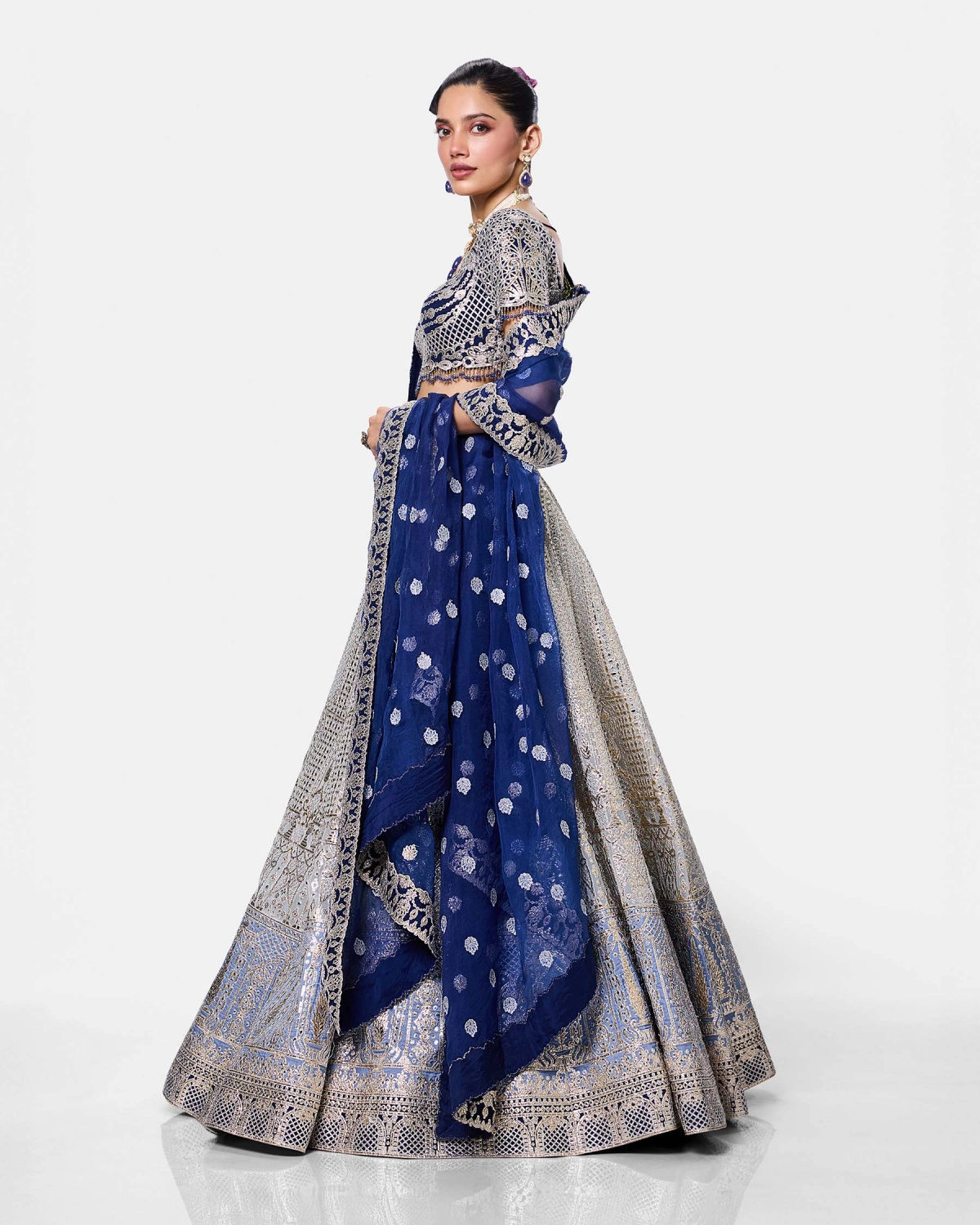 Sapphire Mist Lehenga