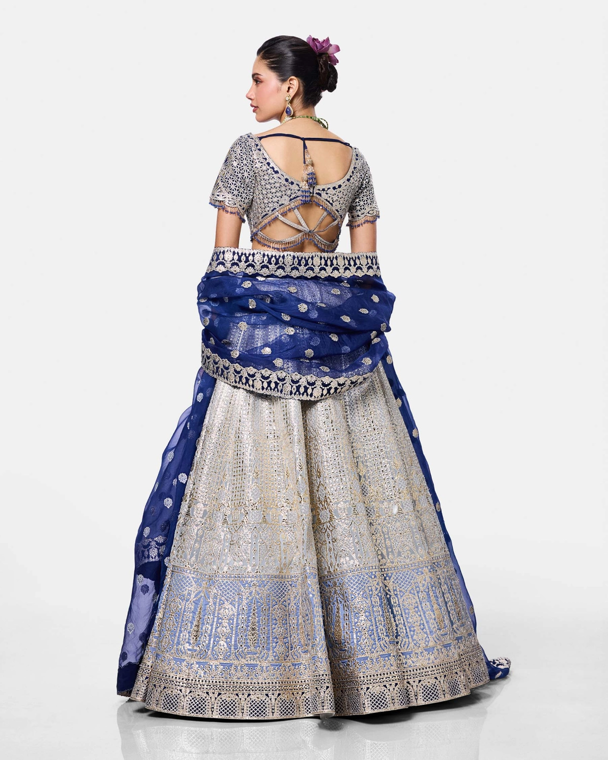 Sapphire Mist Lehenga