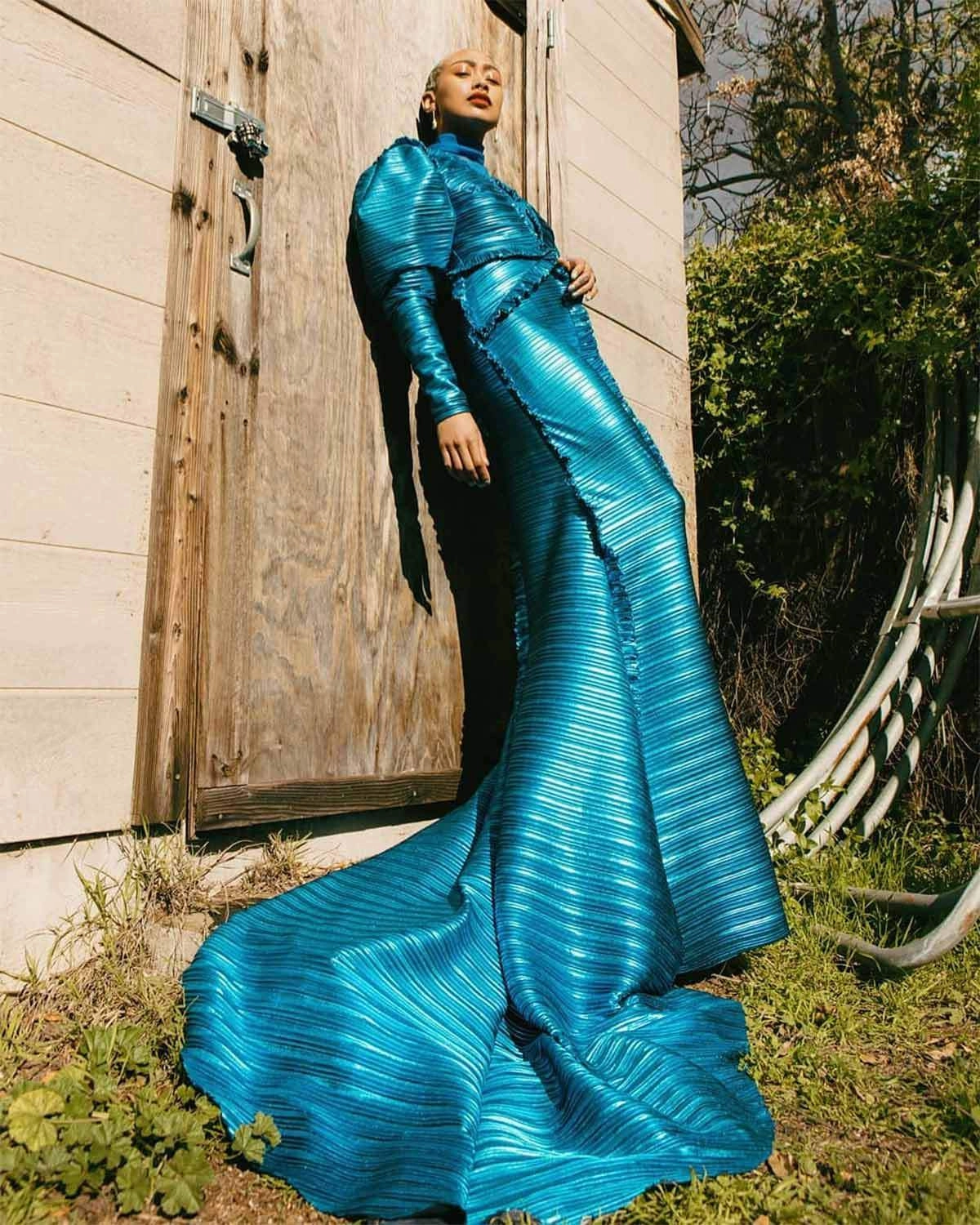 Tati Gabrielle Blue Dress