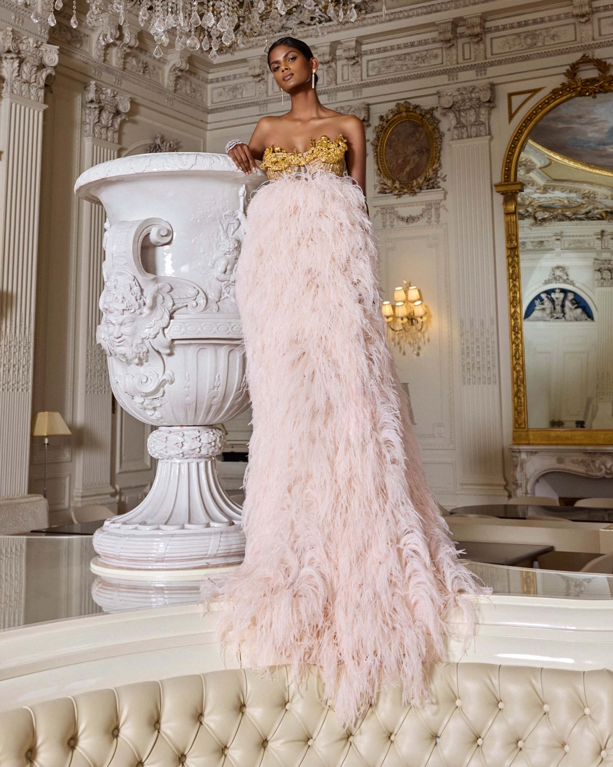 White Swan Gown