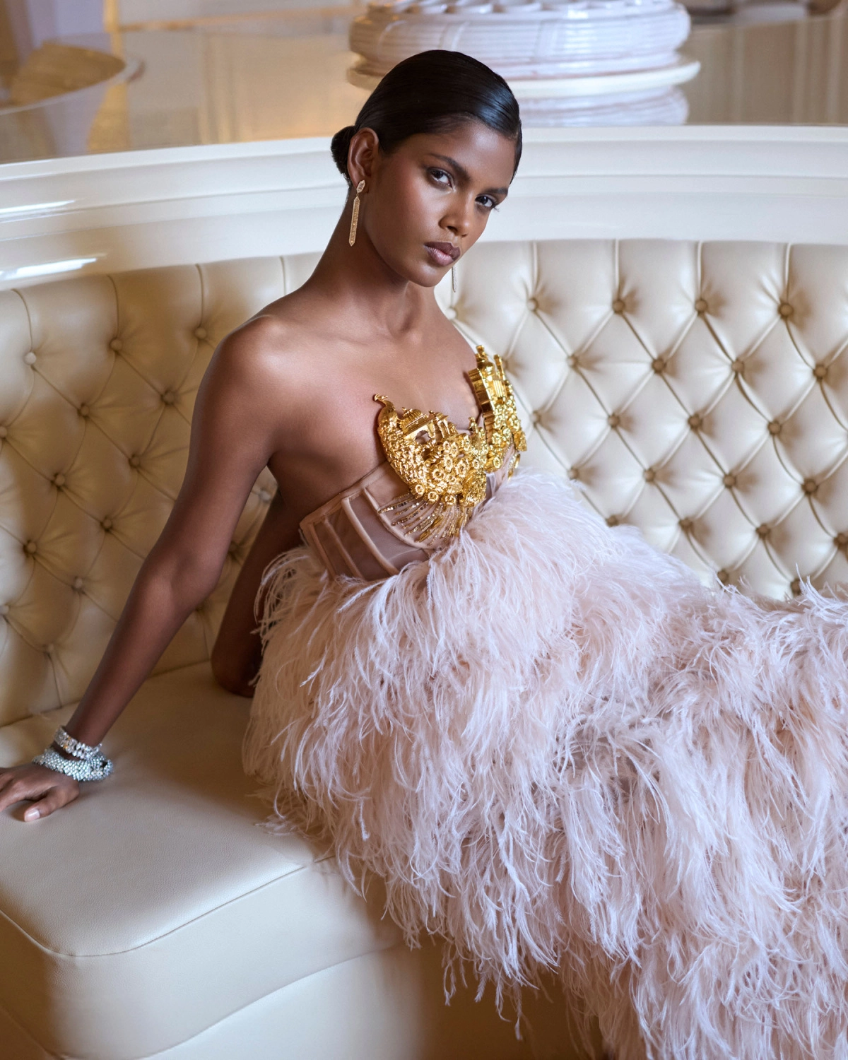 White Swan Gown
