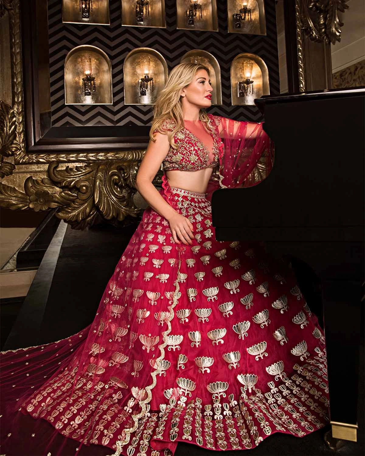 Hofit Golan Lehenga Set